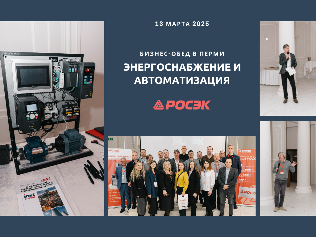 Русэлком на Бизнес-обеде от Росэк: новые горизонты в энергообеспечении промышленных объектов